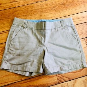 J. Crew 3” Chino Shorts in Khaki/Tan Size 4
